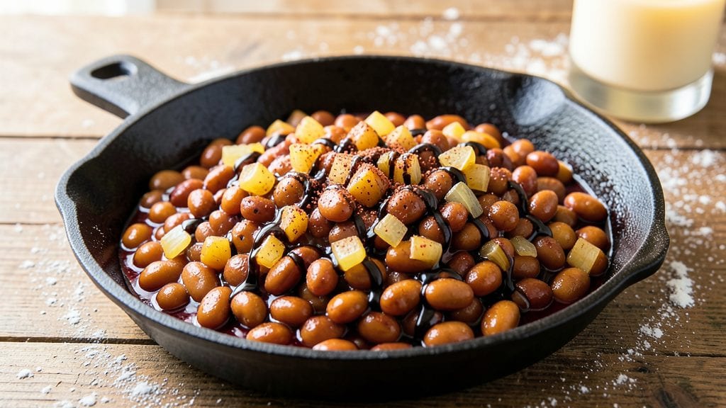 Bush's Baked Beans Recipe: Smoky Sweetness with Caramelized Cornbread Crunch
