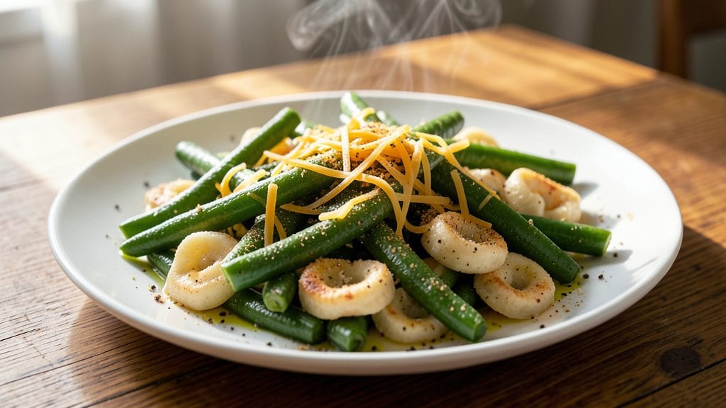 Birds Eye Green Beans And Spaetzle Copycat Recipe: Crisp-Tender Beans With Cheesy Spaetzle Twist