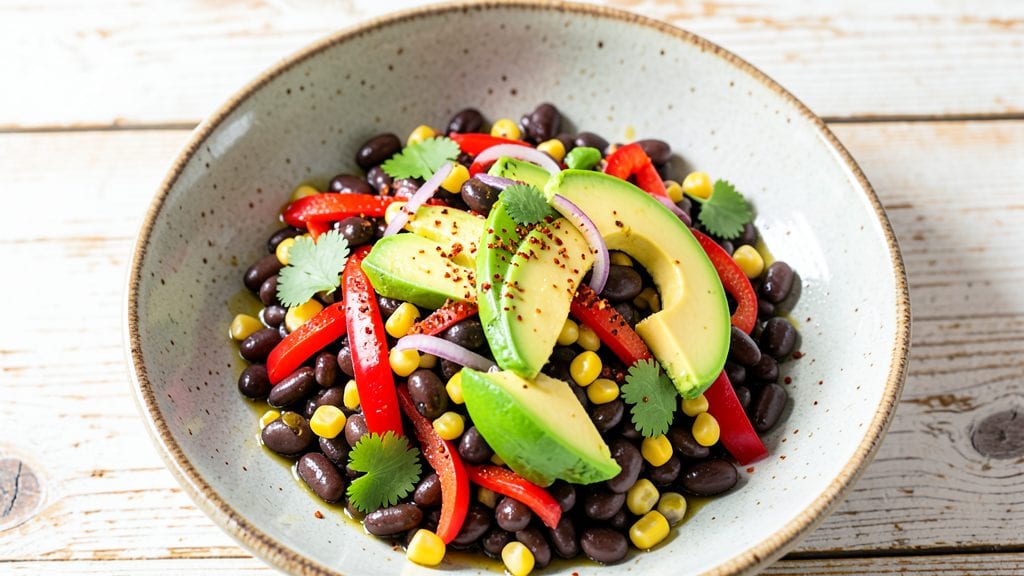 Bush's Black Bean Salad Recipe: Zesty Lime and Cilantro Brightness