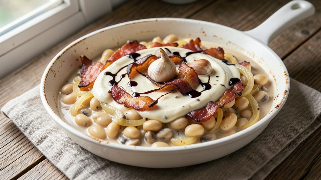 Campbell's Bean with Bacon Recipe: Smoky Bacon Crunch and Hearty Simmer