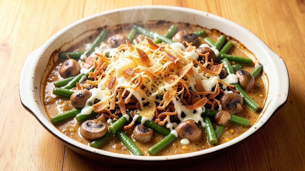 Campbell's French Onion Green Bean Casserole Recipe: Crispy Top, Creamy Layer Magic