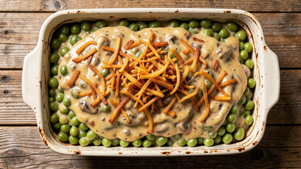 Campbell's Green Bean Casserole Original Recipe: 1955-Style Comfort with Crispy Fried Onion Crown