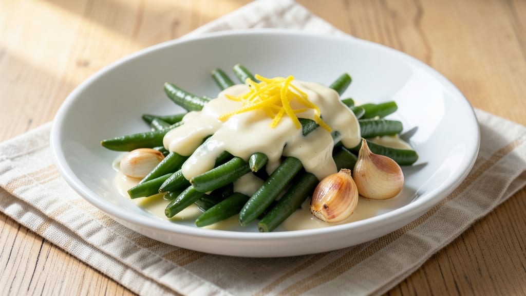 French Style Canned Green Beans Recipe: Al Dente Crunch With Garlic and Lemon Zest