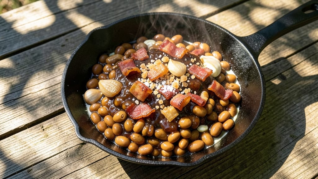 Cowboy Beans BBQ Recipe: Smoky Chipotle Heat With Caramelized Beans