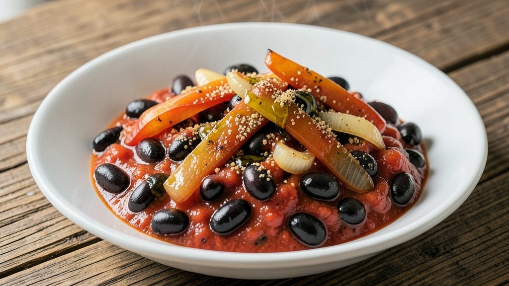 Goya Black Beans Recipe: Spiced Tomato-Cumin Base That Thickens Naturally