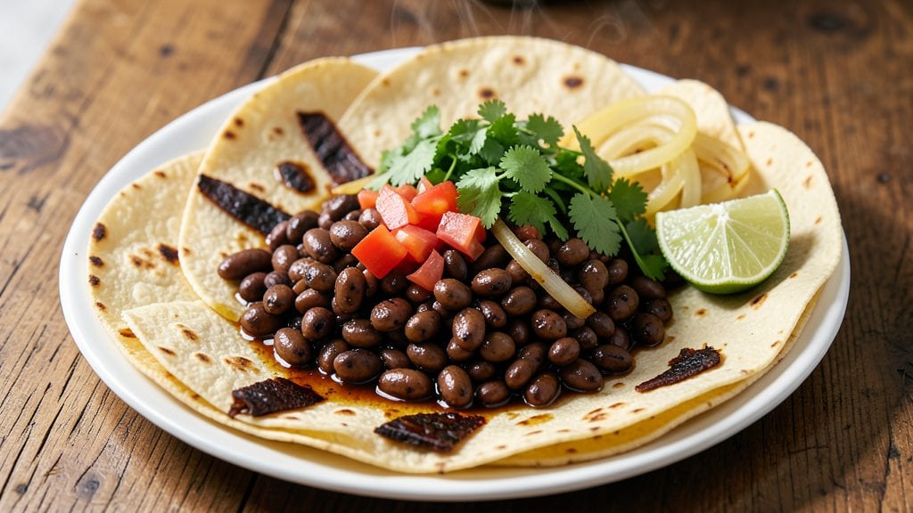 Mexican Bean Tacos Recipe: Smoky Chipotle and Cilantro Lime Kick