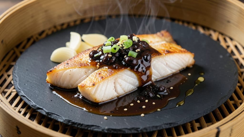 Steamed Fish Fillet With Black Bean Sauce Recipe: Silky-Steamed Fish Meets Earthy Fermented Flavor