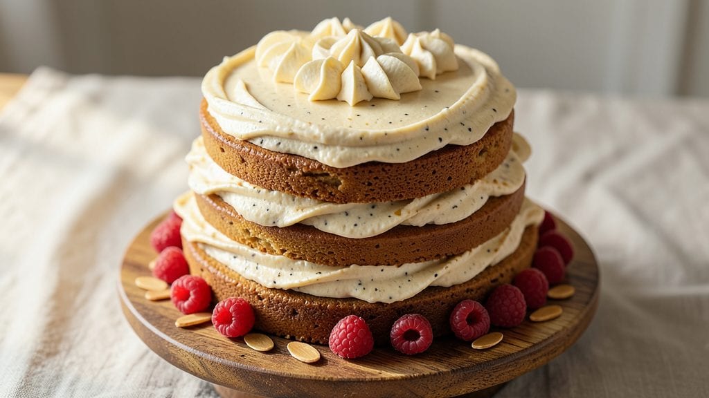 Trader Joe's Chantilly Vanilla Bean Cake Recipe: Vanilla-Infused Layers with Light Whipped Cream Topping